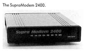 The SupraModem 2400.